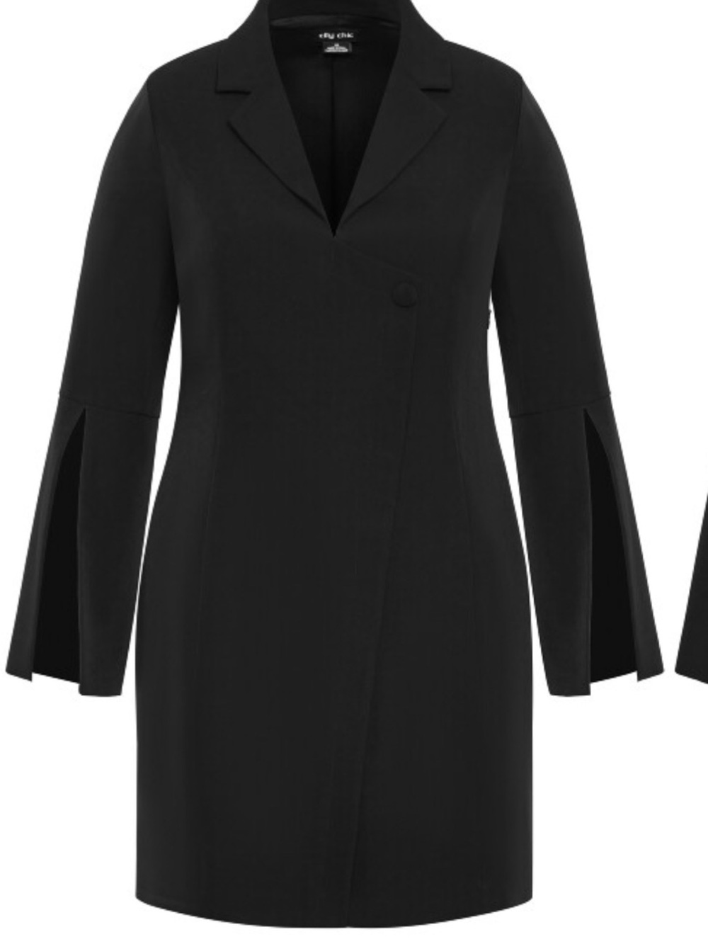 Black Tailored Blazer mini Dress